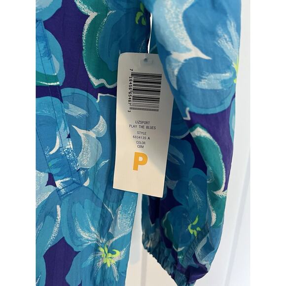 Vintage Liz Claiborne Sport Windbreaker NOS NWT M/L Petite Grandmacore - Picture 3 of 11